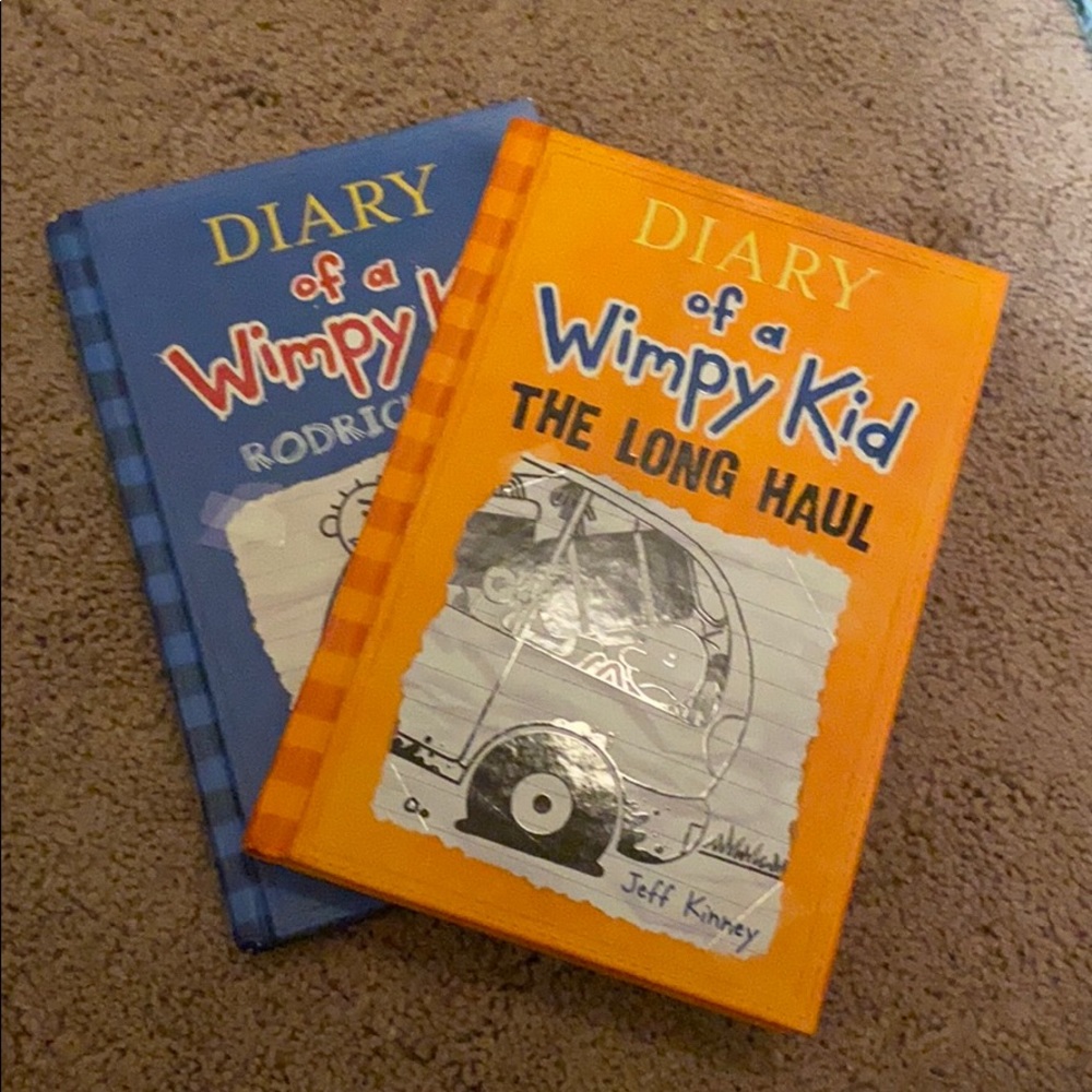 Diary of a wimpy kid books